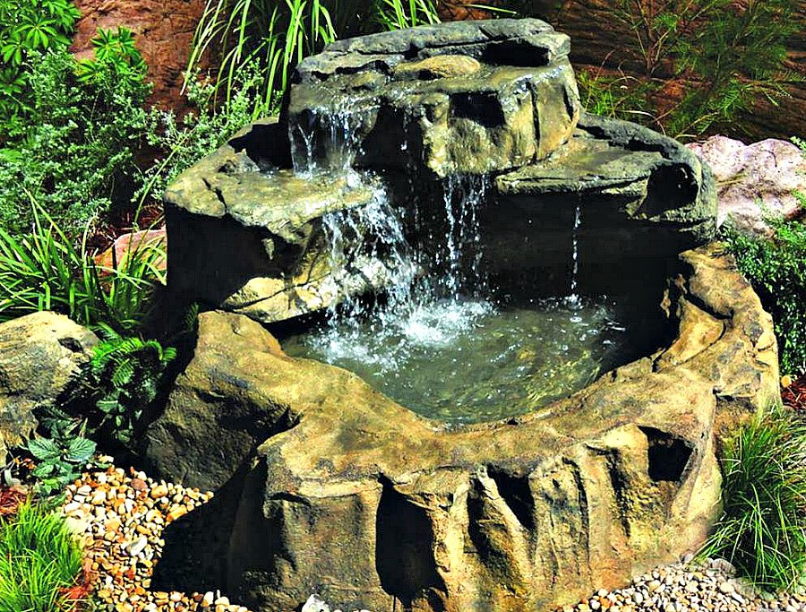 Backyard Waterfalls And Ponds Kits
 Patio Pond Garden Waterfall Kits & Backyard Water Features