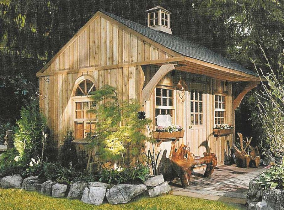 Backyard Workshop Plans
 Rustic