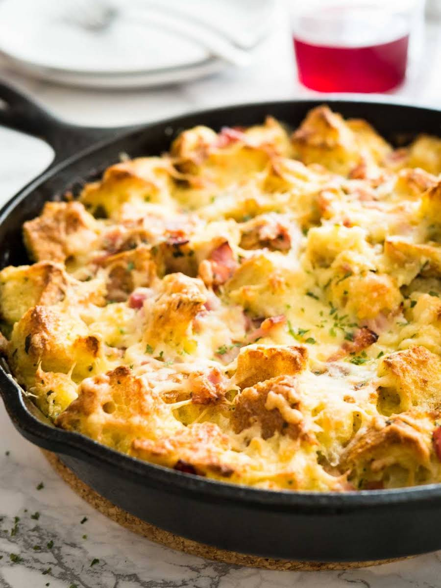 Bacon Egg And Cheese Casserole Without Bread
 10 Best Ham Breakfast Casserole without Bread Recipes