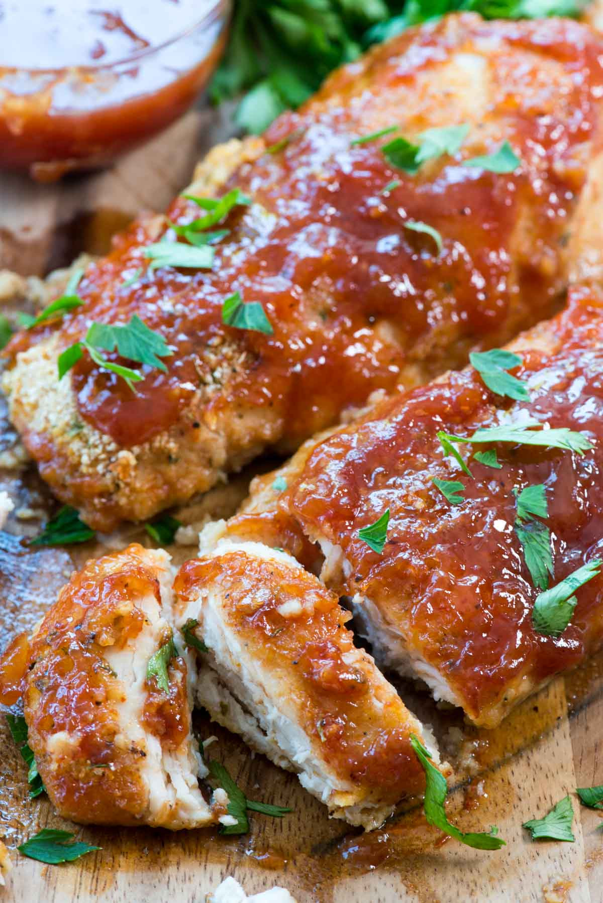 Baked Chicken In The Oven
 Easy Oven Baked BBQ Chicken Crazy for Crust