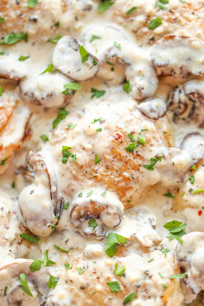 Baked Chicken Recipe With Cream Of Mushroom Soup
 baked chicken thighs with cream of mushroom soup