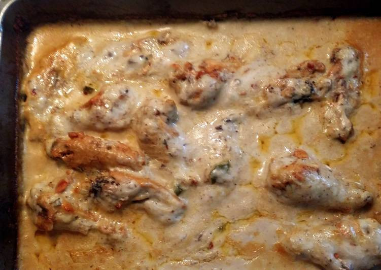 Baked Chicken Recipe With Cream Of Mushroom Soup
 Cream of mushroom Spicy chicken Recipe by clevoneen