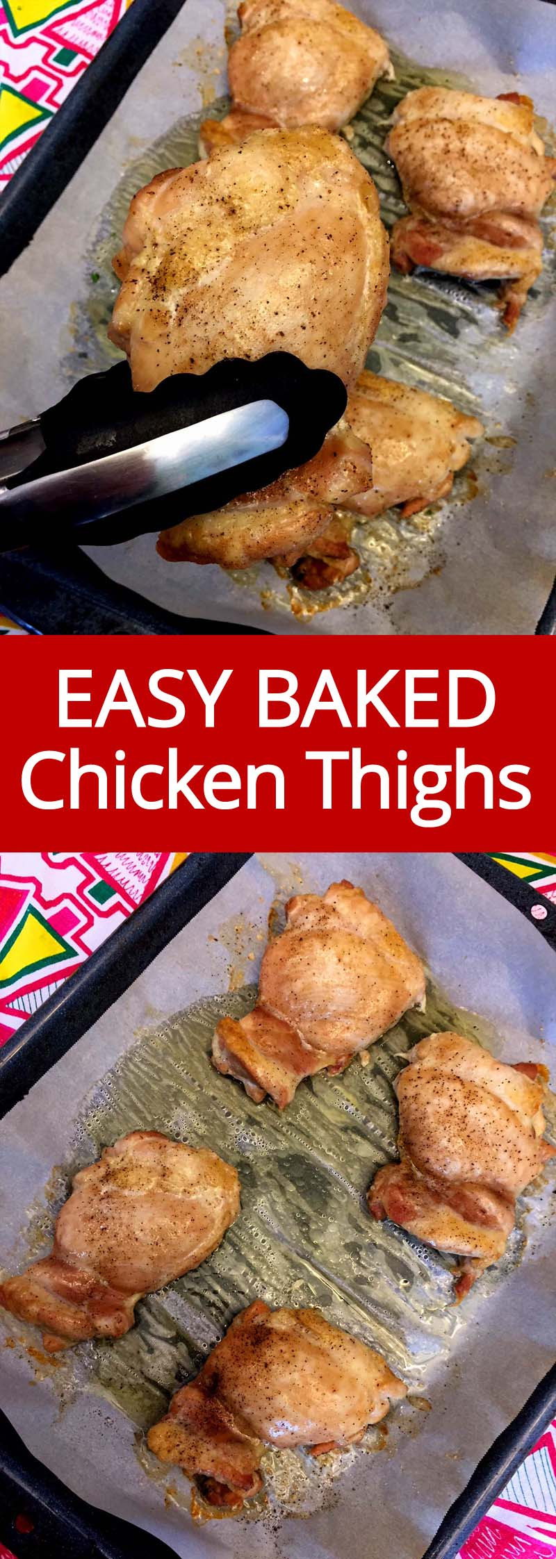 Baked Chicken Thighs Boneless Skinless
 Baked Boneless Skinless Chicken Thighs Recipe – Melanie Cooks