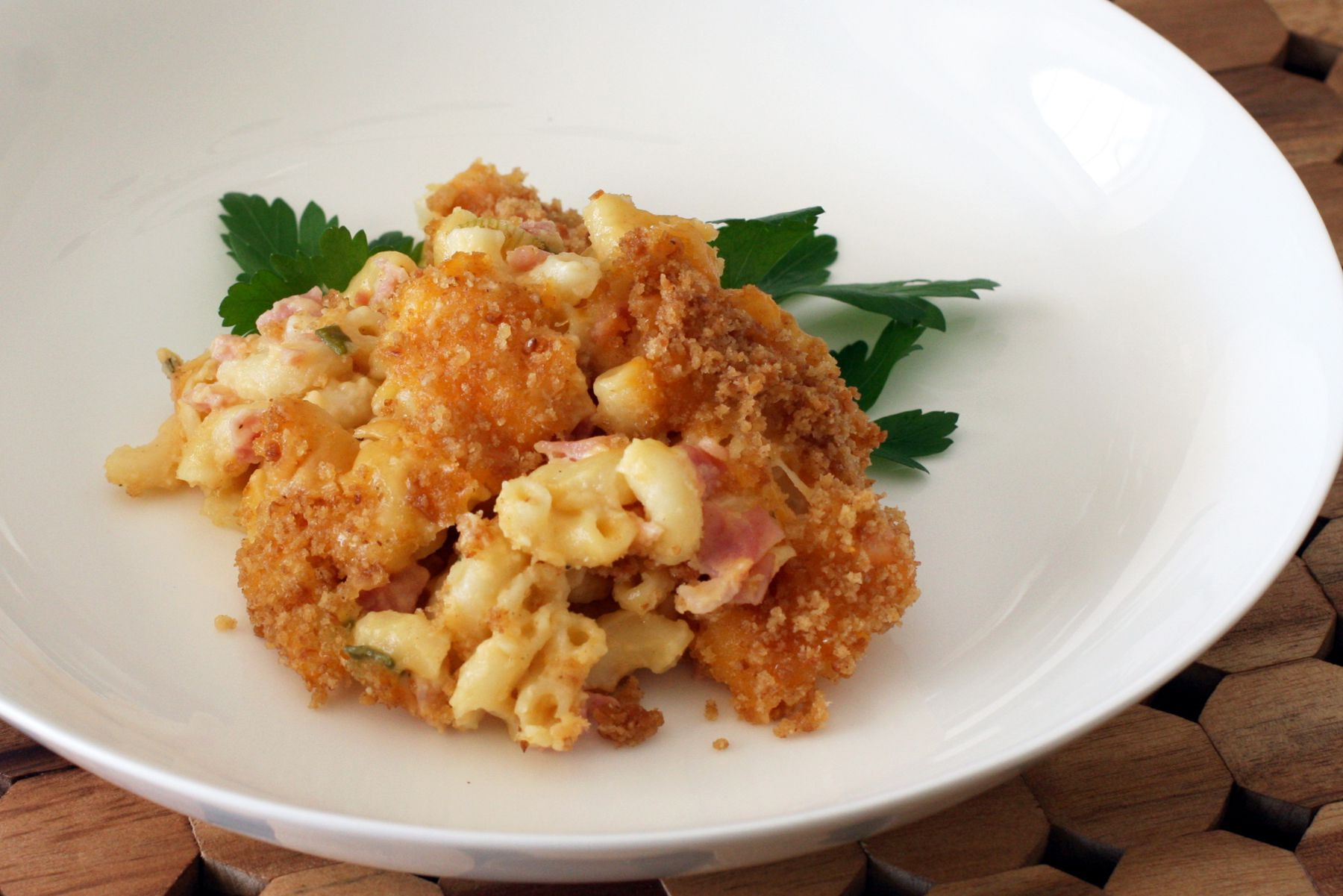 Baked Macaroni And Cheese With Ham Recipe
 Baked Macaroni and Cheese With Ham Recipe
