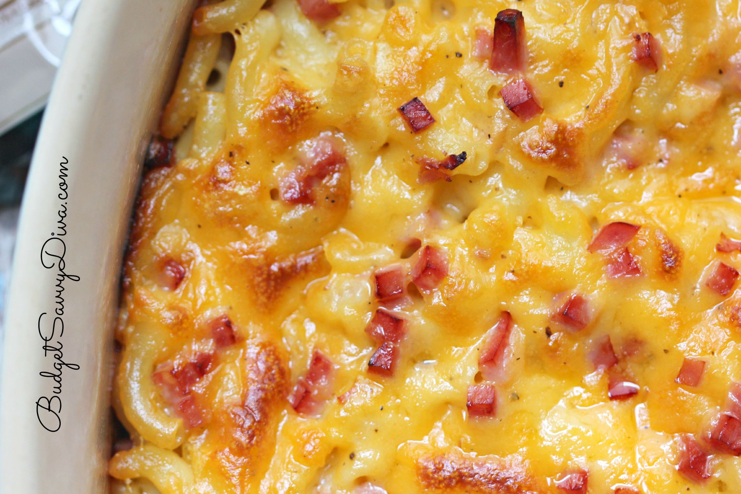 Baked Macaroni And Cheese With Ham Recipe
 Mac and Cheese with Ham Recipe