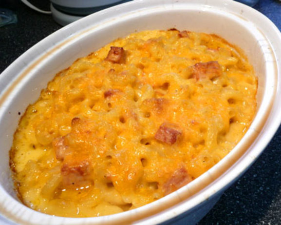 Baked Macaroni And Cheese With Ham Recipe
 Baked Macaroni And Cheese With Ham Recipe Food