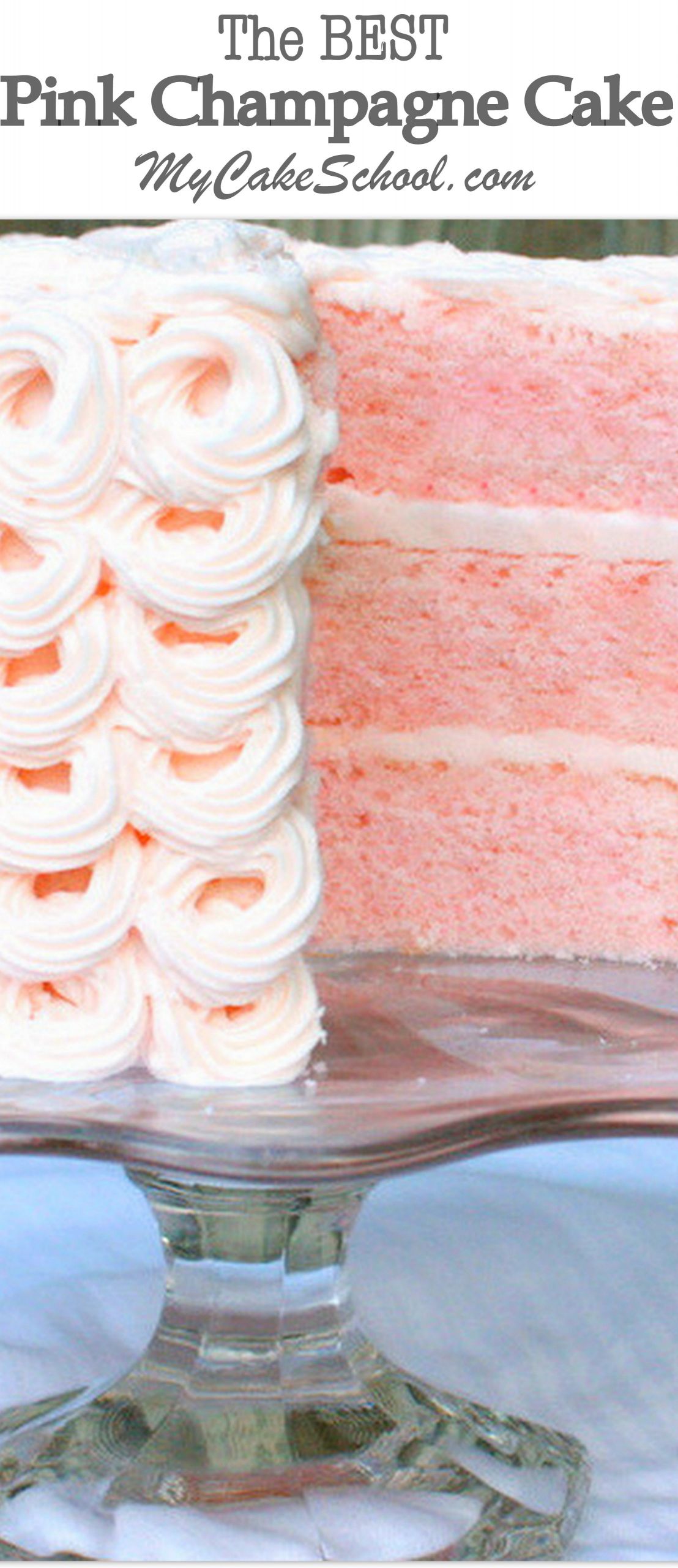 Bakery Cake Recipes
 Delicious Pink Champagne Cake Recipe from Scratch