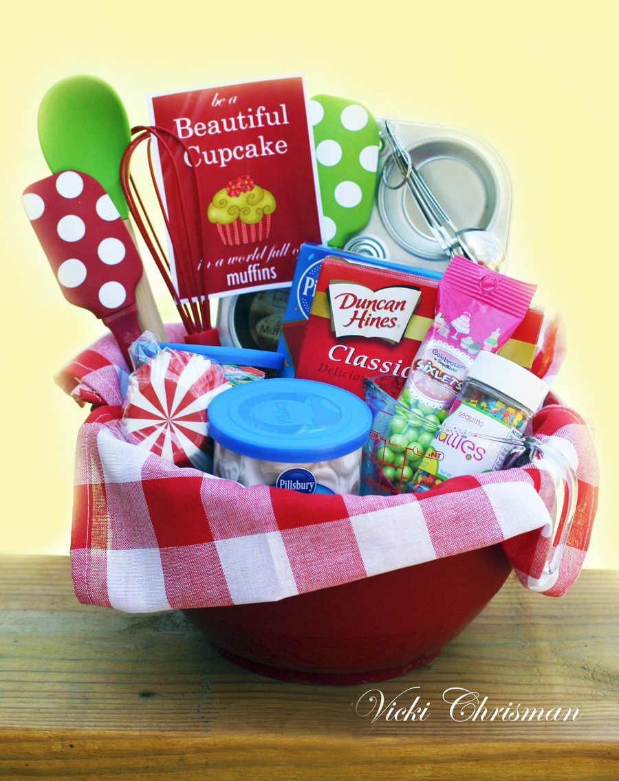 Baking Gift Baskets Ideas
 This art that makes me happy Gift and fundraiser basket ideas