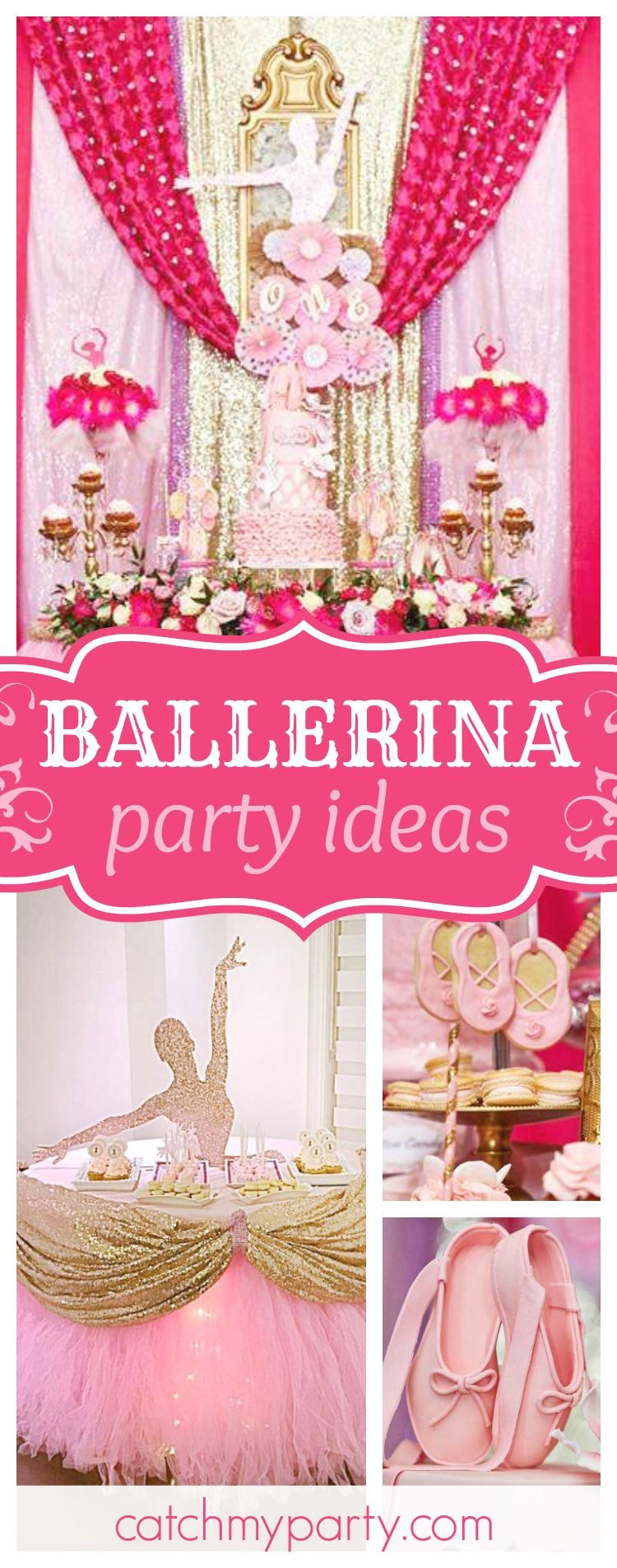 Ballerina Decorations Birthday Party
 Don t miss this amazing Ballerina birthday party The