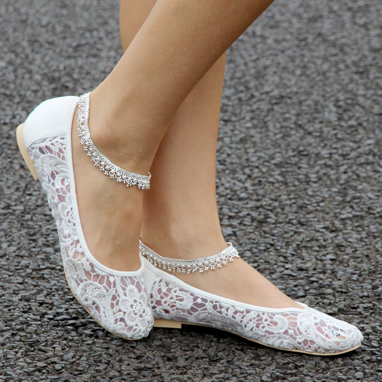 Ballet Flat Wedding Shoes
 Unavailable Listing on Etsy