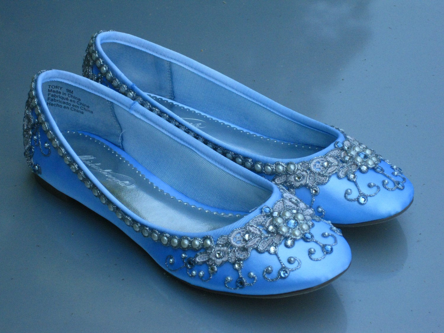 Ballet Flat Wedding Shoes
 Cinderella s Slipper Bridal Ballet Flats Wedding by