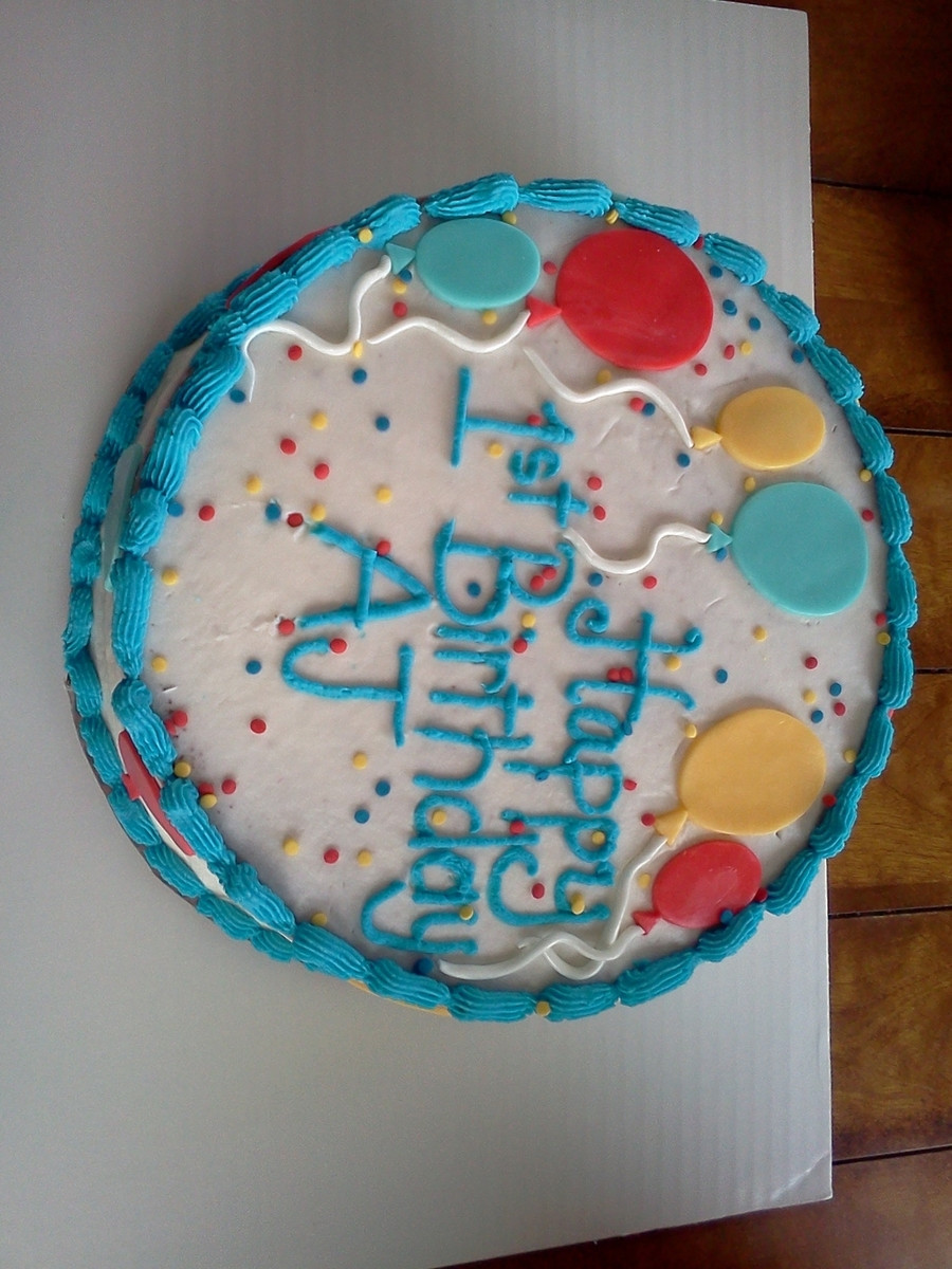Balloon Birthday Cake
 Balloon Themed Birthday Cake CakeCentral