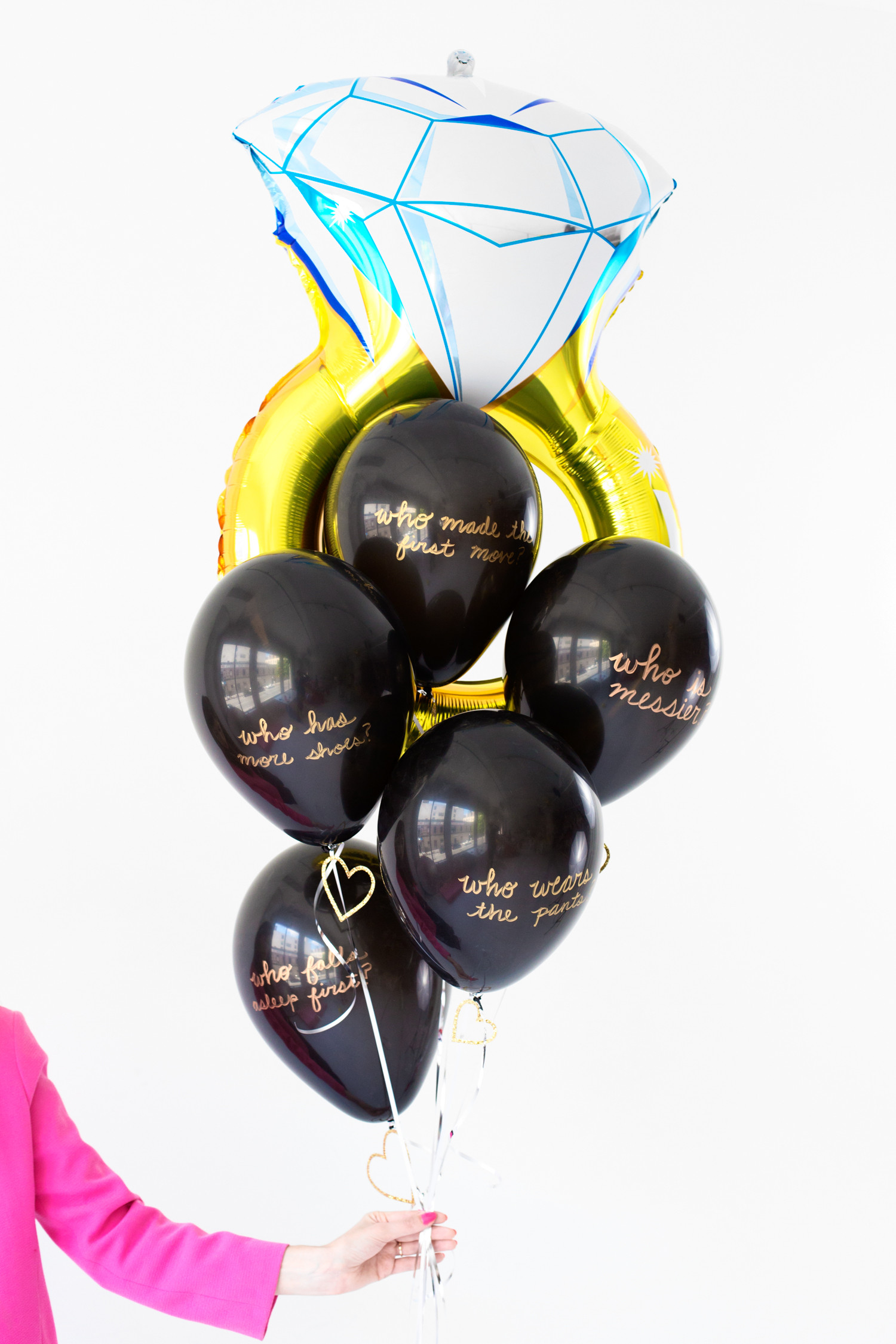 Balloon Ideas For Engagement Party
 DIY Engagement Party Balloon Game