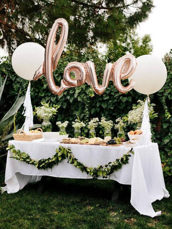 Balloon Ideas For Engagement Party
 25 Amazing DIY Engagement Party Decoration Ideas for 2020