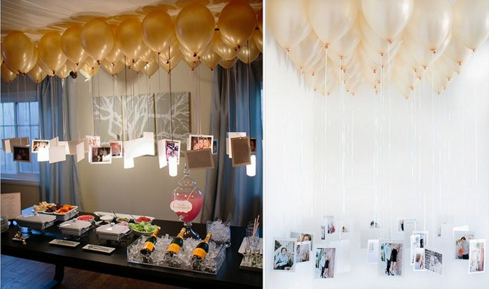 Balloon Ideas For Engagement Party
 Super chic DIY Ideas using balloons in your Engagement