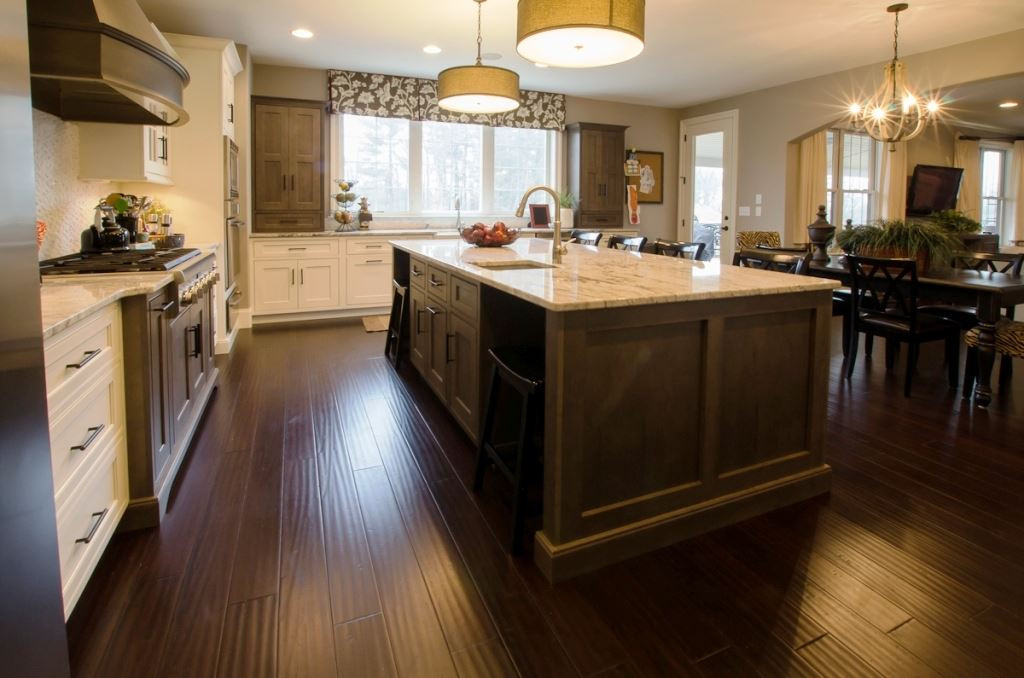 Bamboo Kitchen Floors
 Bamboo Flooring in Kitchen