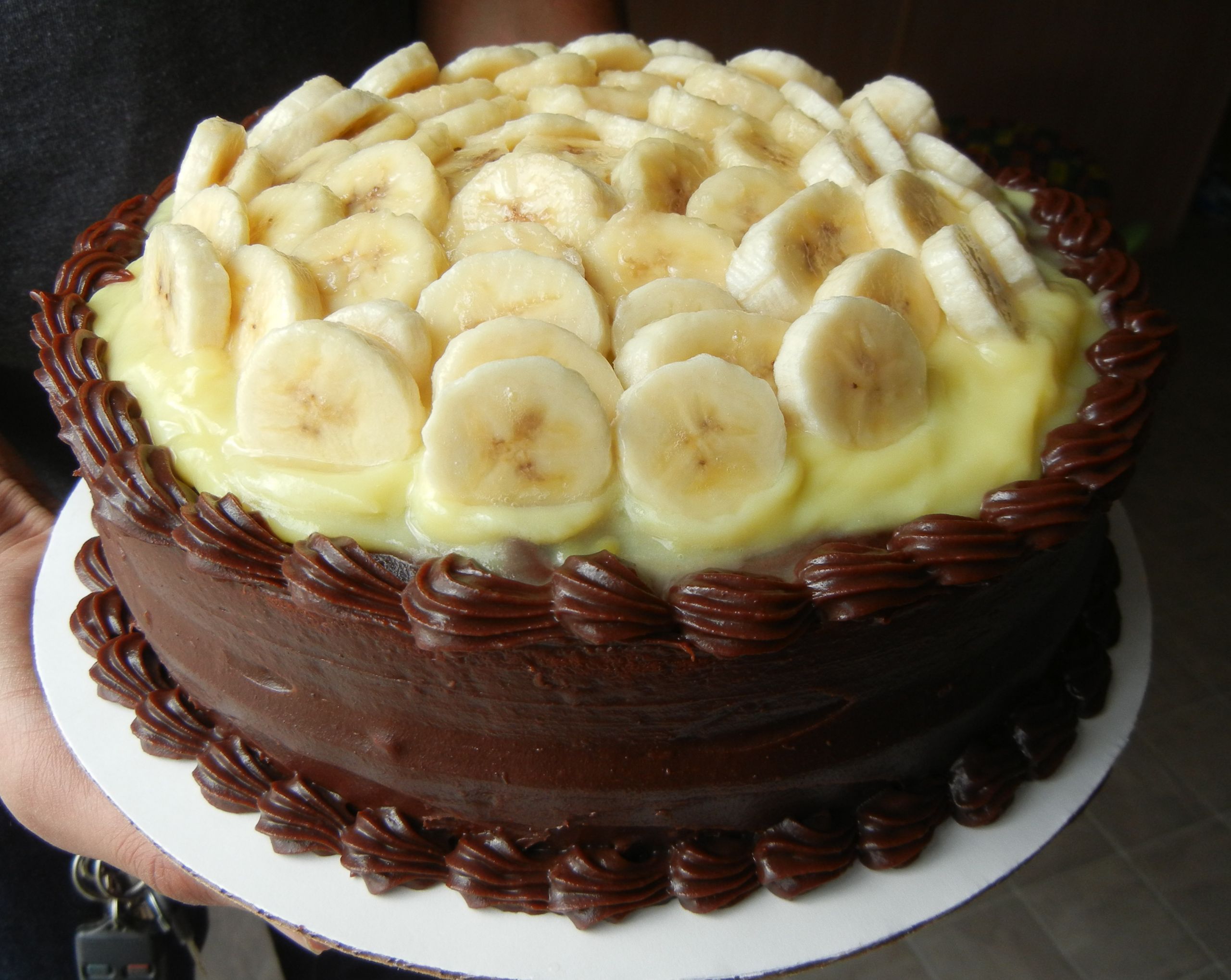 Banana Birthday Cake
 Chocolate Banana Cream Cake Sarah Rae Vargas