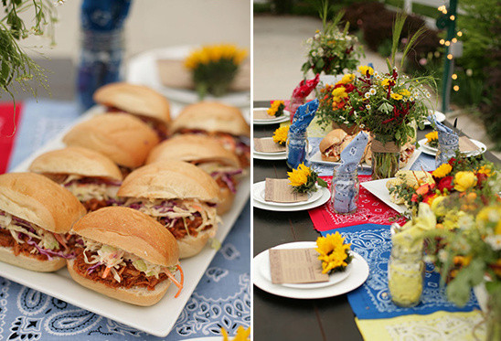 Barbecue Engagement Party Ideas
 DIY BBQ Engagement Party