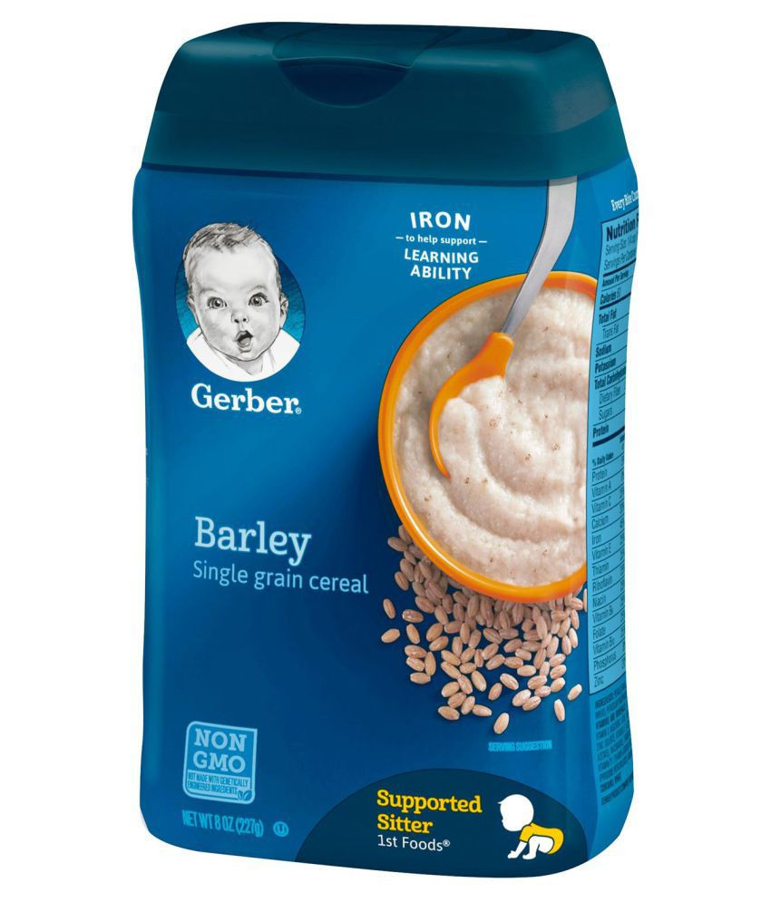 Barley Baby Cereal
 Gerber Barley Infant Cereal for 12 Months 227 gm