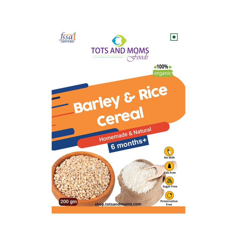 Barley Baby Cereal
 Barley & Rice Cereal Best first food for babies