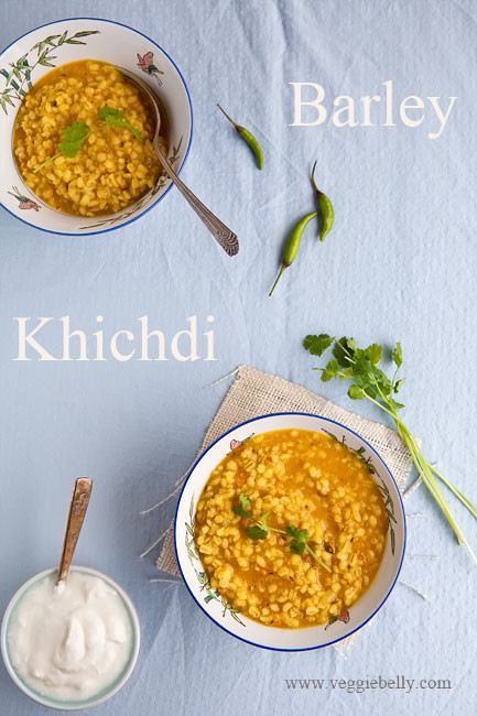 Barley Recipe Indian
 Barley Khichdi Recipe Veggie Belly