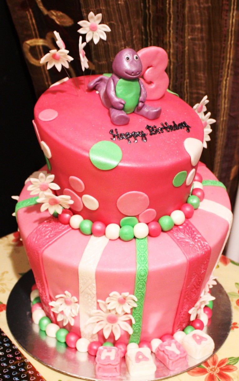 Barney Birthday Cake
 Barney Cakes – Decoration Ideas
