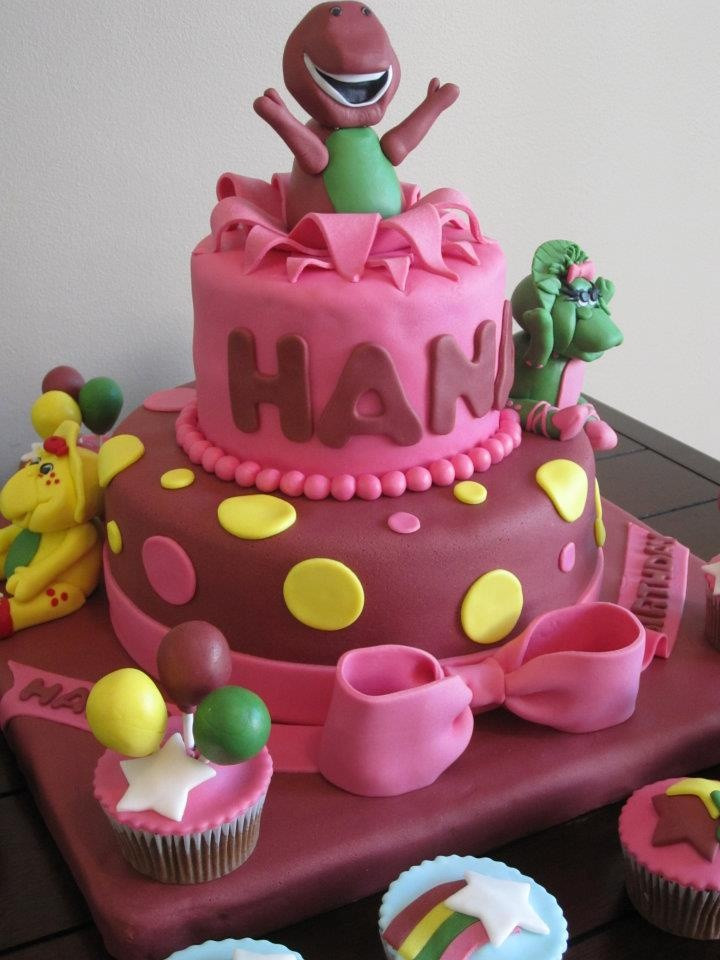 Barney Birthday Cake
 37 best images about Barney and Friends on Pinterest