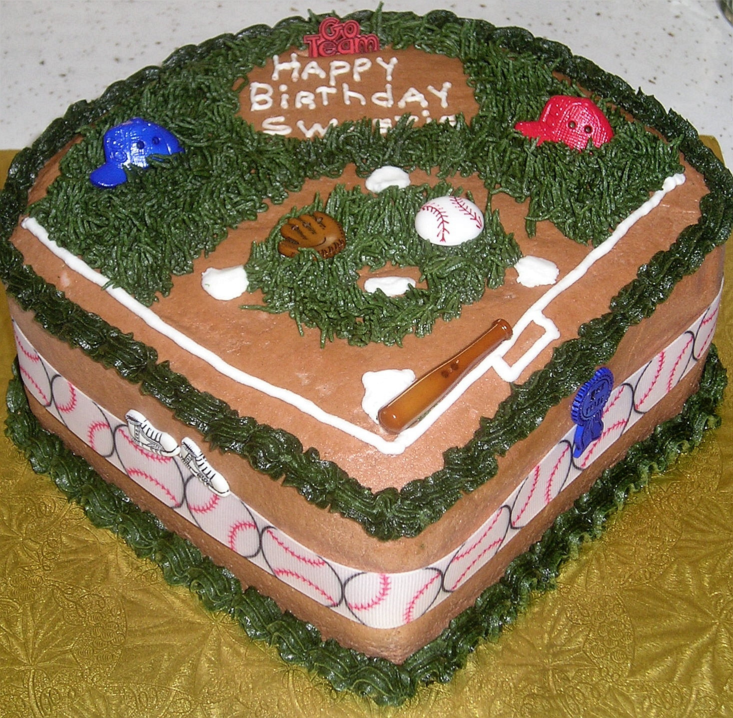 Baseball Birthday Cake
 Baseball Cakes – Decoration Ideas