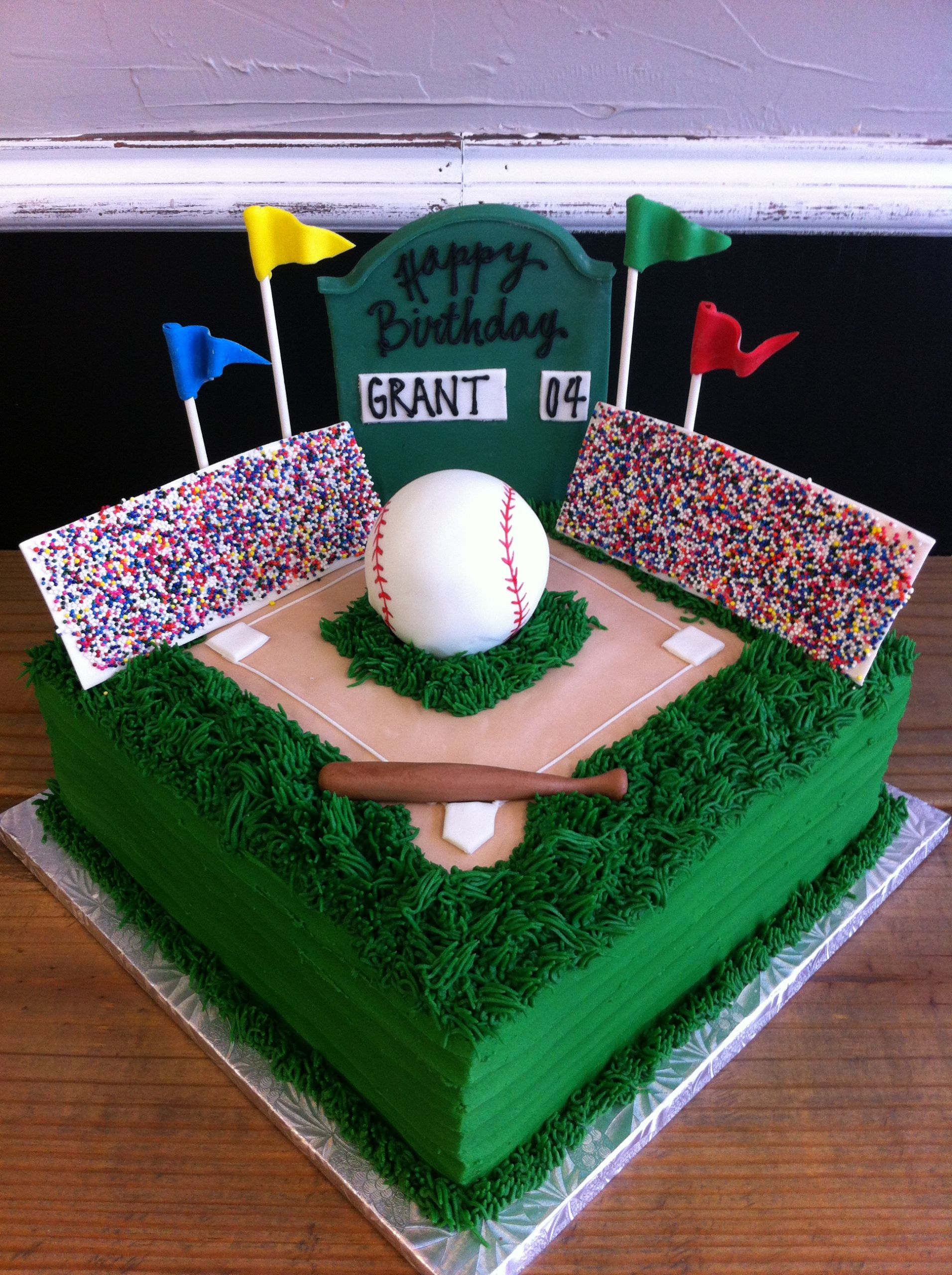 Baseball Birthday Cakes
 Party cakes in McKinney and Dallas Texas
