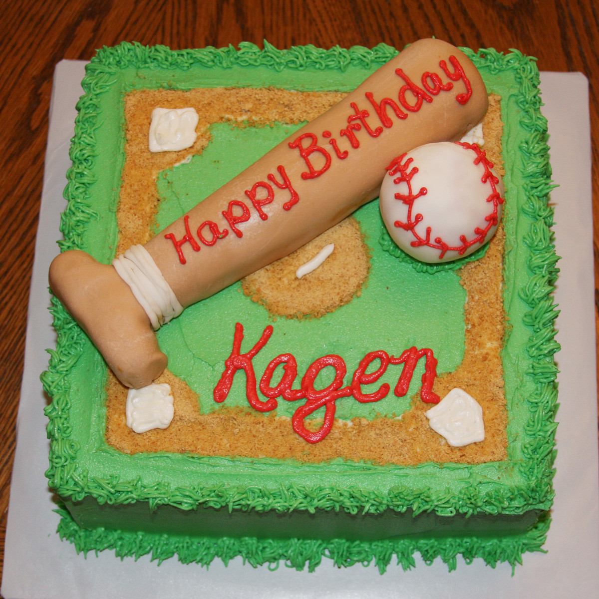 Baseball Birthday Cakes
 Carla s Cakes Baseball Birthday Cake