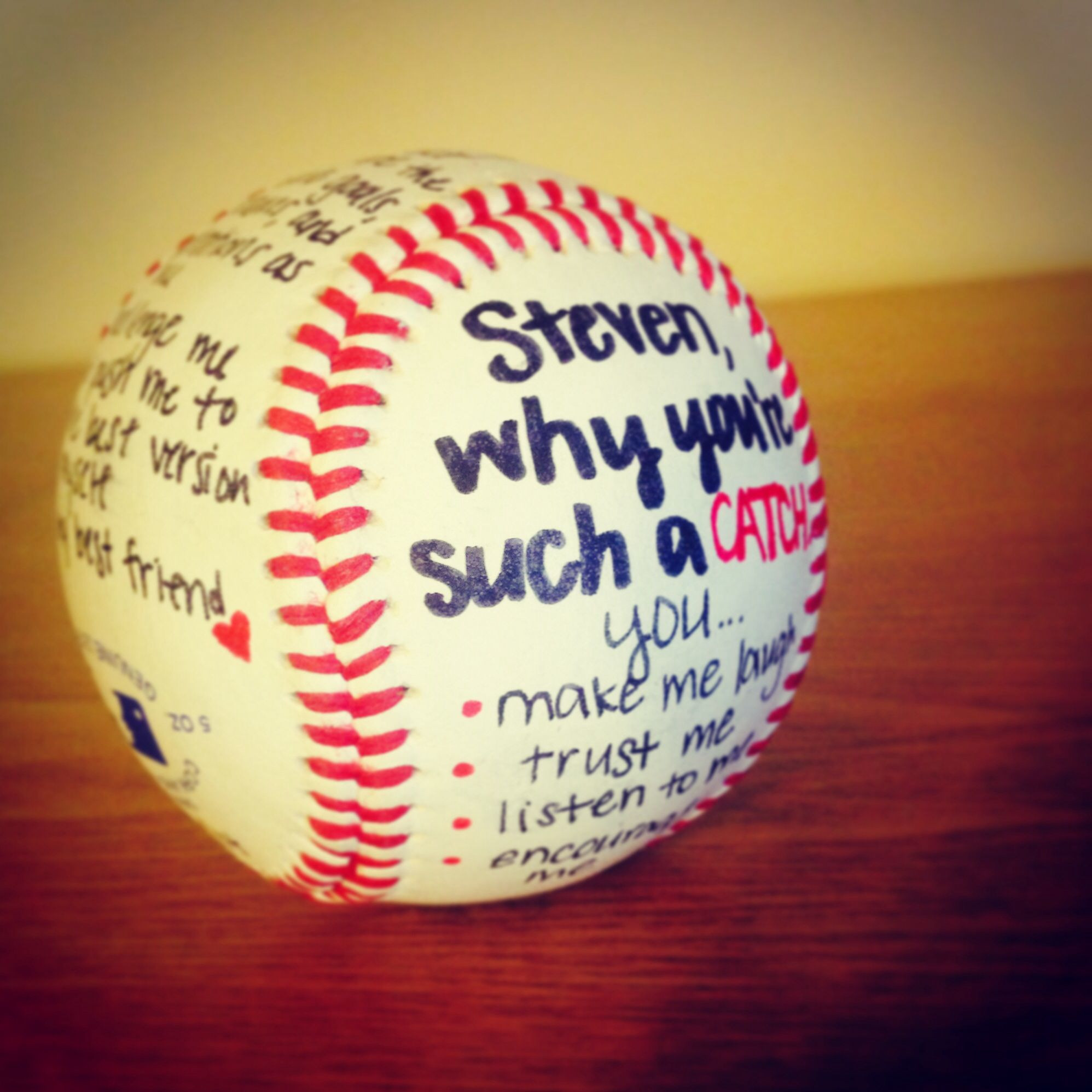 Baseball Gift Ideas For Boyfriend
 Coolest t to surprise my boyfriend baseball player with