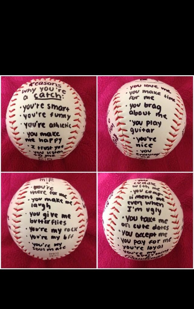 Baseball Gift Ideas For Boyfriend
 Gift idea baseball boyfriend