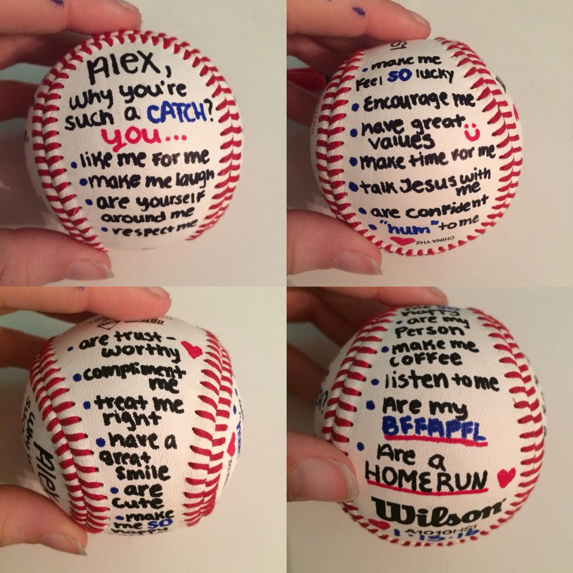 Baseball Gift Ideas For Boyfriend
 Valentine s Day for a baseball boyfriend …
