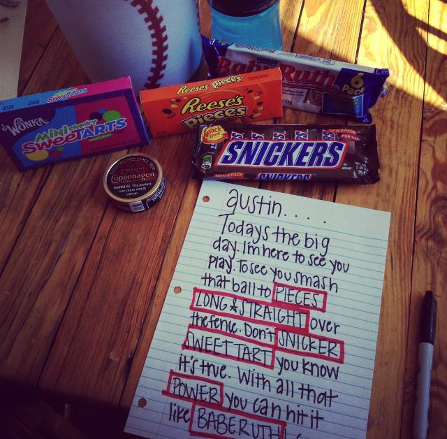 Baseball Gift Ideas For Boyfriend
 Gift idea for baseball boyfriend