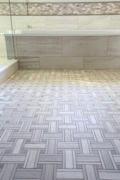 Basket Weave Bathroom Floor Tile
 decorative bathroom floor tile Normandy Remodeling