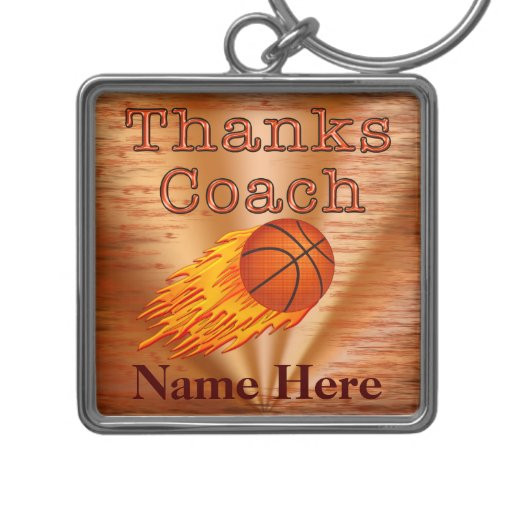 Basketball Coach Gift Ideas
 Personalized Keychains Basketball COACH Gift Ideas