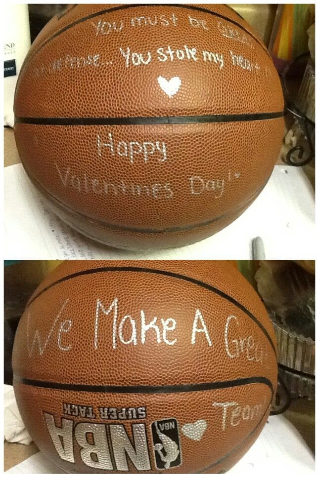 Basketball Gift Ideas For Boyfriend
 My boyfriend loves basketball so for Valentine s Day I