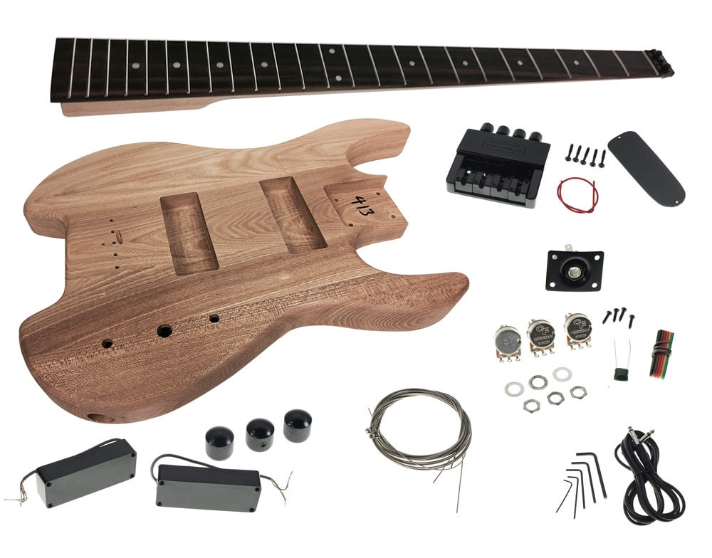 Bass Guitar Kit DIY
 Solo SBBK 10 DIY Headless Electric Bass Guitar Kit