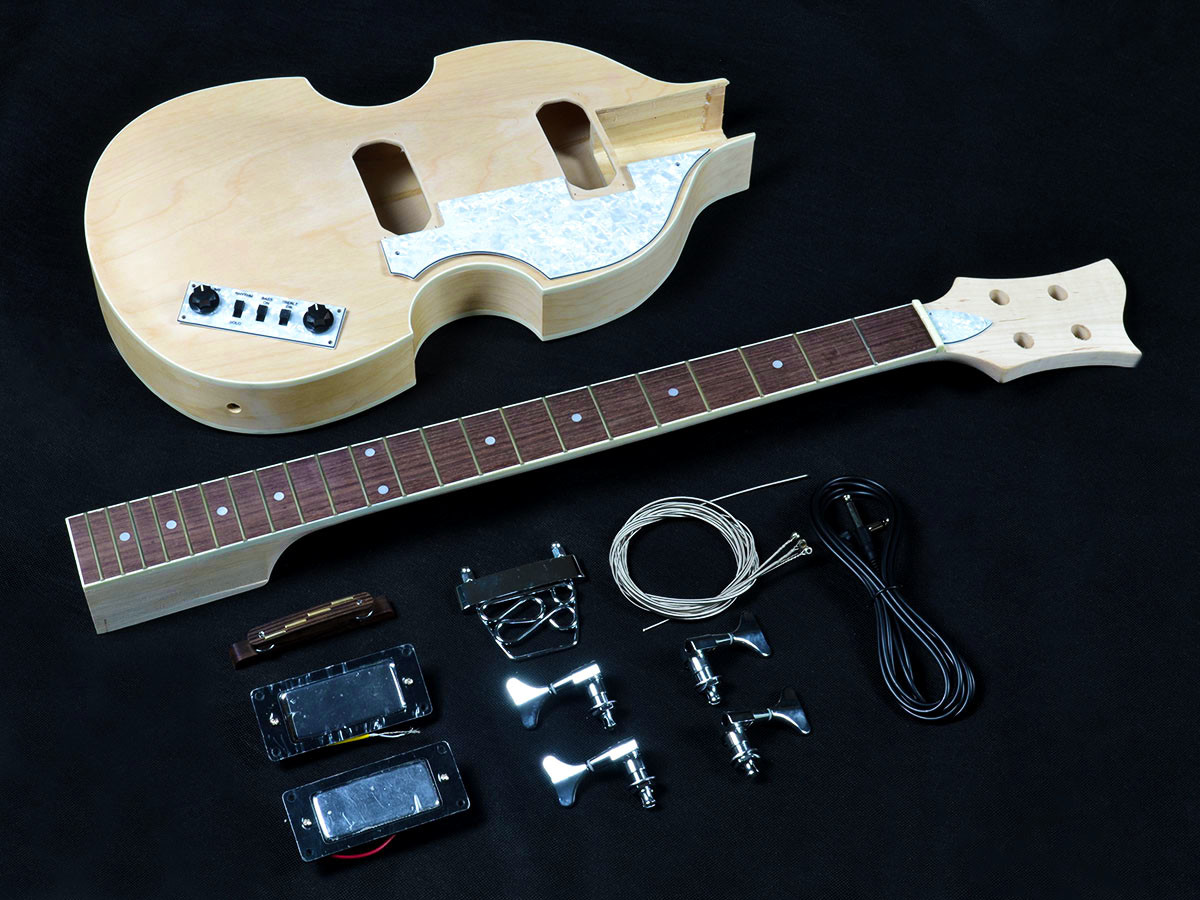 Bass Guitar Kit DIY
 Hofner Style Bass Guitar Kit DIY Guitars