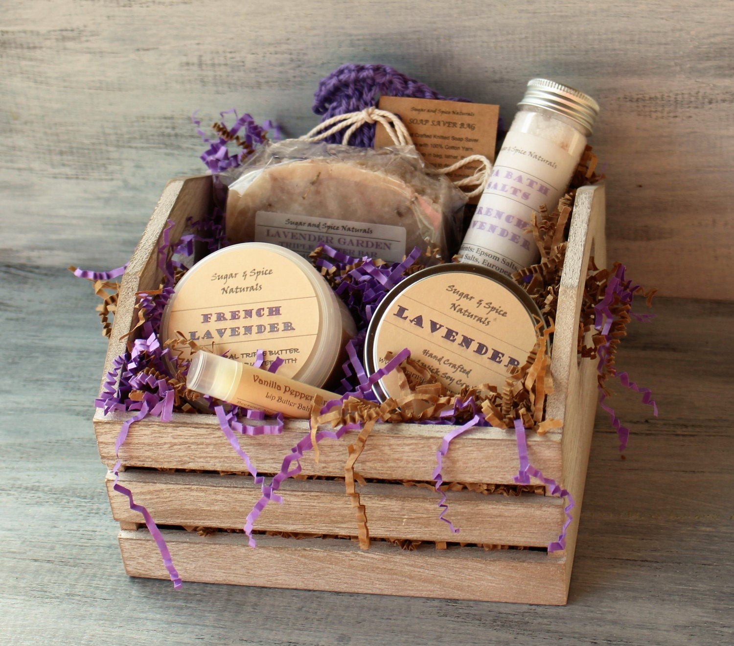 Bath And Body Gift Basket Ideas
 Lavender Soap Spa Bath & Body Gift Basket with Soap French