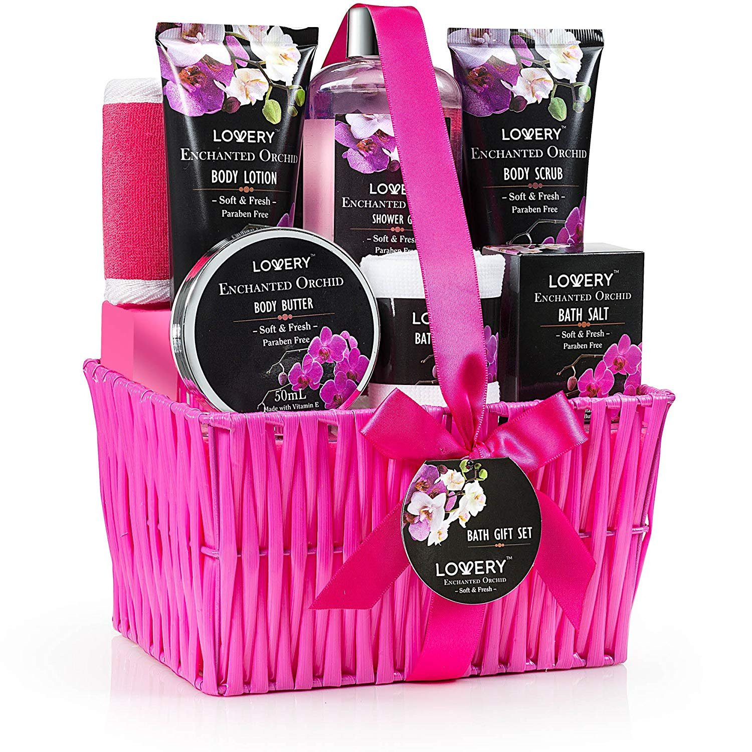 Bath And Body Gift Basket Ideas
 Gift Baskets for Women Lovery Spa Gift Set for Her 1