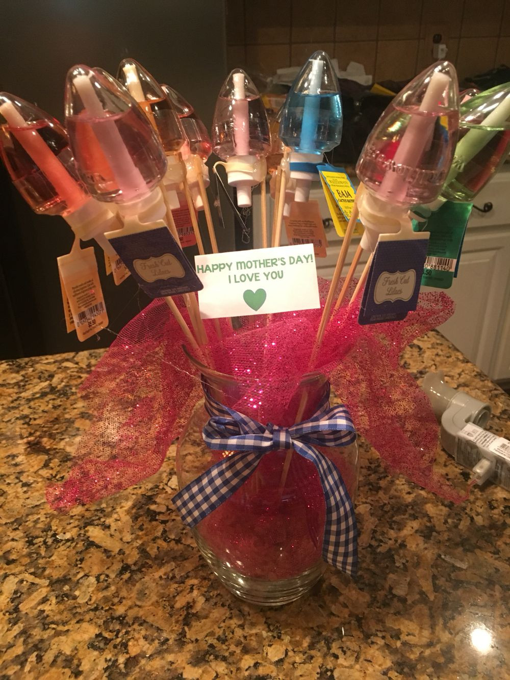 Bath And Body Works Gift Basket Ideas
 A bouquet of Bath and Body Works Wallflowers for Mother s