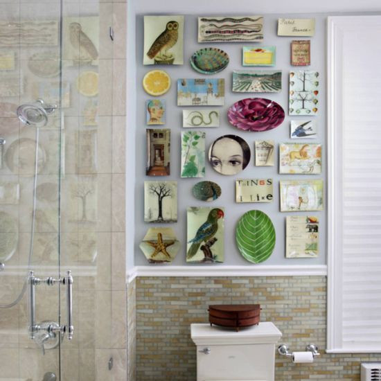 Bathroom Artwork For The Walls
 15 Unique Bathroom Wall Decor Ideas