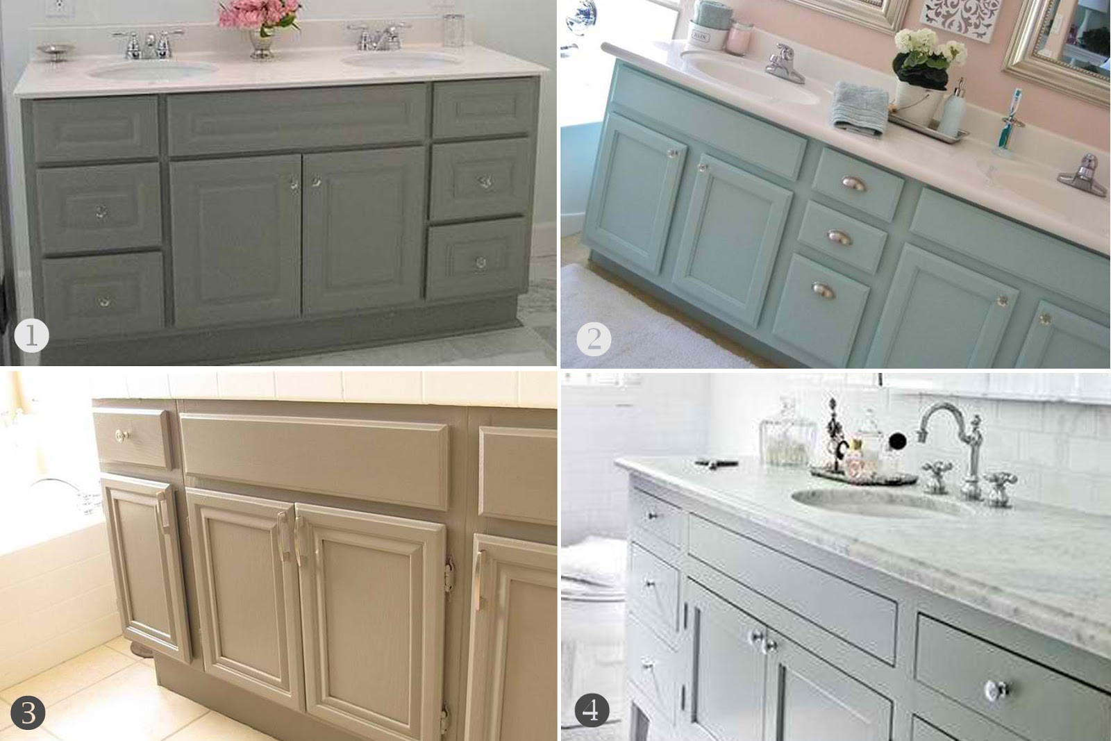 Bathroom Cabinet Color Ideas
 home bathroom cabinets upgrade – Inspired Honey Bee