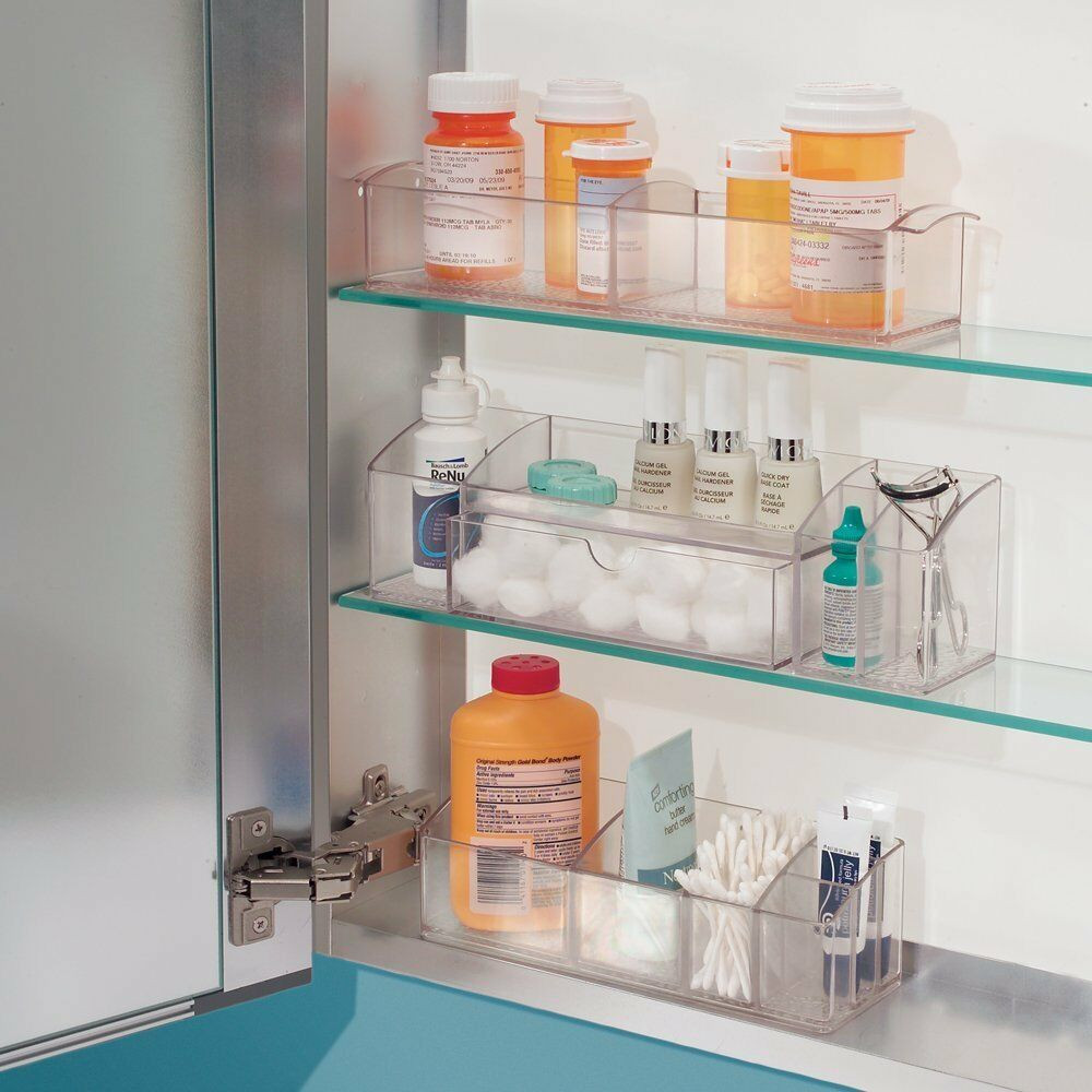Bathroom Cabinet Organization
 Bathroom Organizer Storage Makeup Medicine Cabinet Drawer