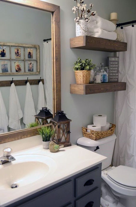 Bathroom Decorating Ideas Pinterest
 Simple Small Bathroom Decor Brings The Ease Inside It