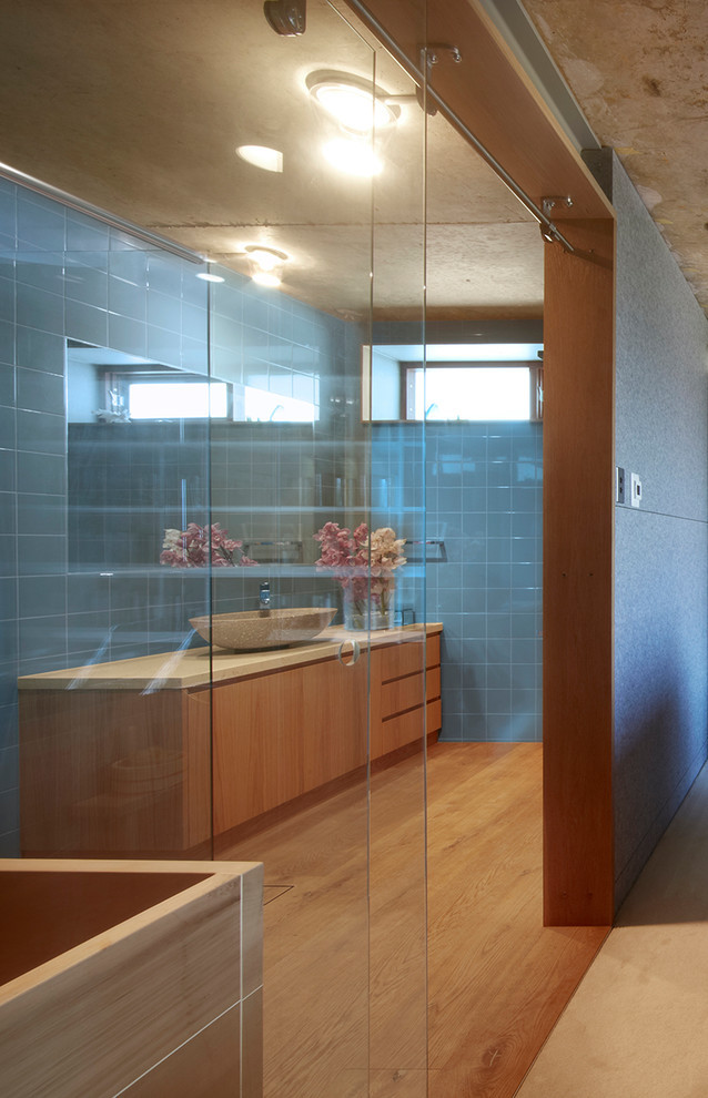 Bathroom Design Sydney
 Kenzai House by The Design mission Asian Bathroom