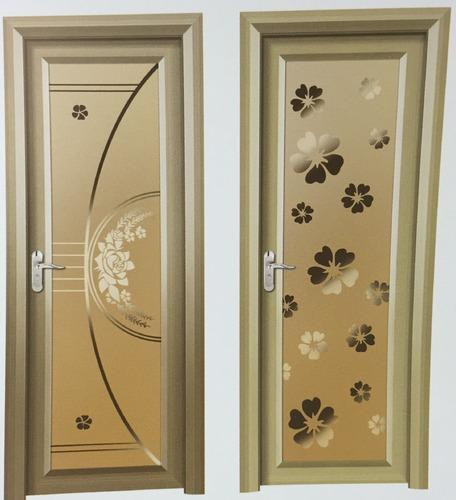 Bathroom Door Design
 Aluminum Glass Bathroom Door