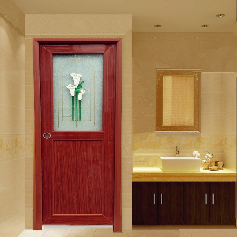 Bathroom Door Design
 Durable Toilet Pvc Door Design Bathroom Glass Door Wk p016