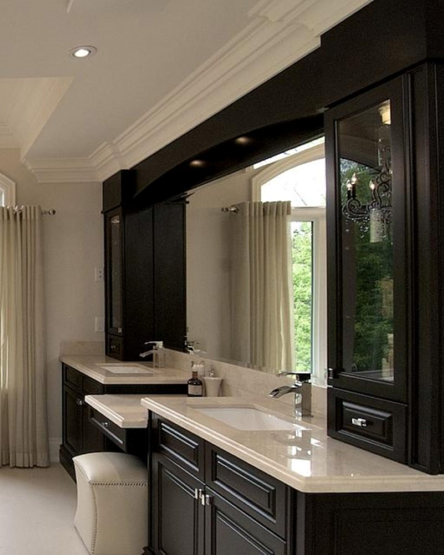 Bathroom Double Vanity Cabinets
 84 Inch Bathroom Vanity Brings You Exclusive Awe in